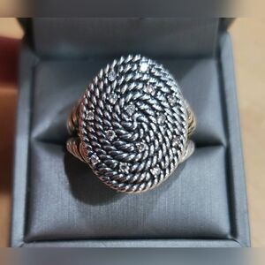 David Yurman Diamond Cocktail Ring 💎
